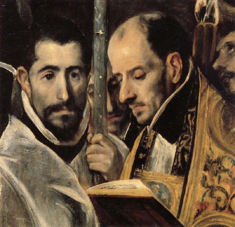 El Greco Details of The Burial of Count Orgaz china oil painting image